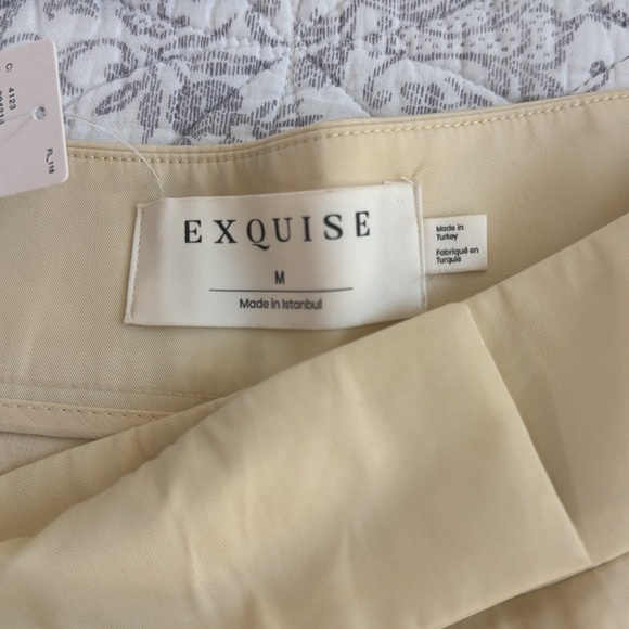 Exquise for Anthropologie Pleated City Shorts size M! - Picture 3 of 7